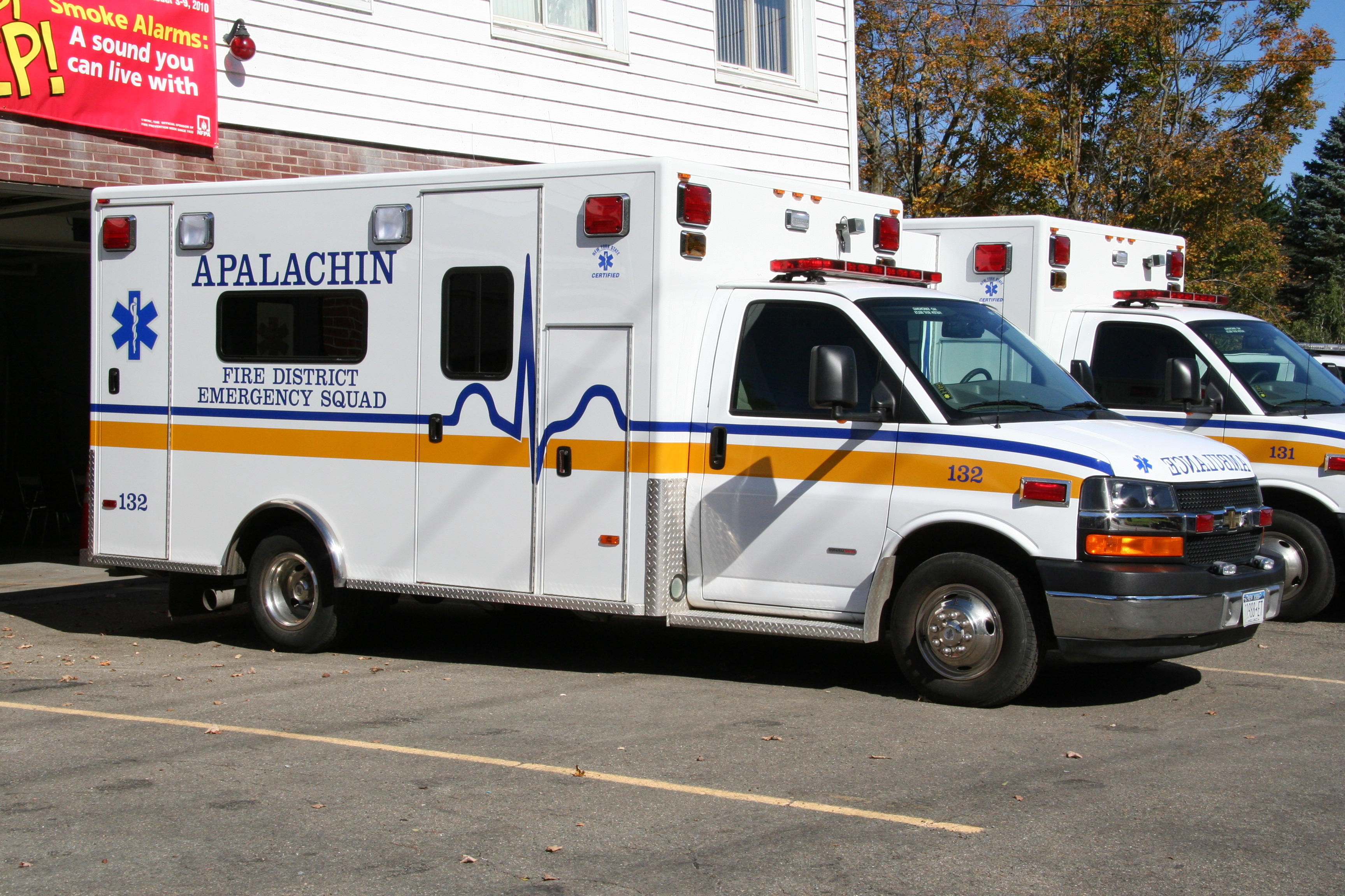 Ambulances 131 & 132