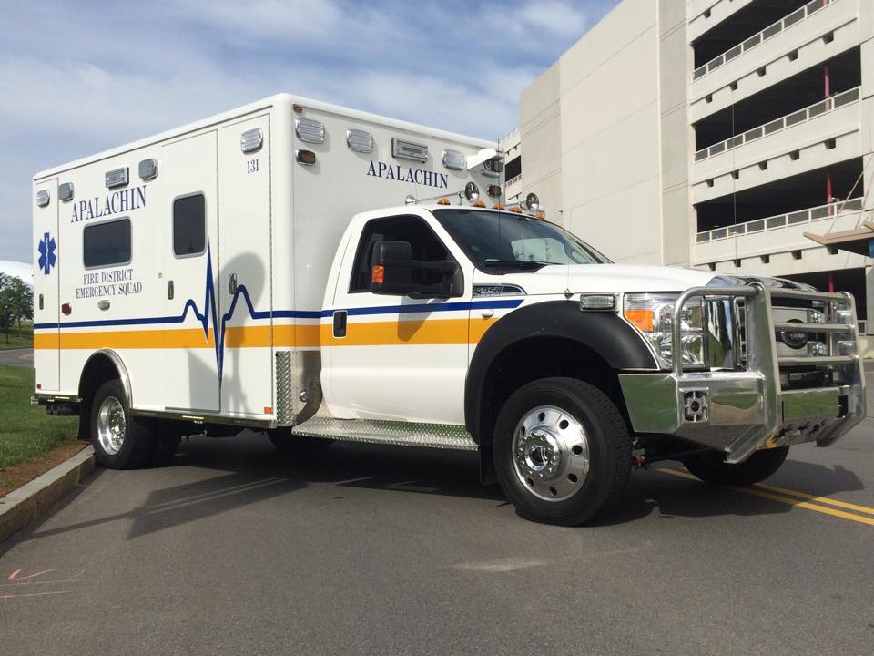 Apalachin ambulance prepared for emergency medical response