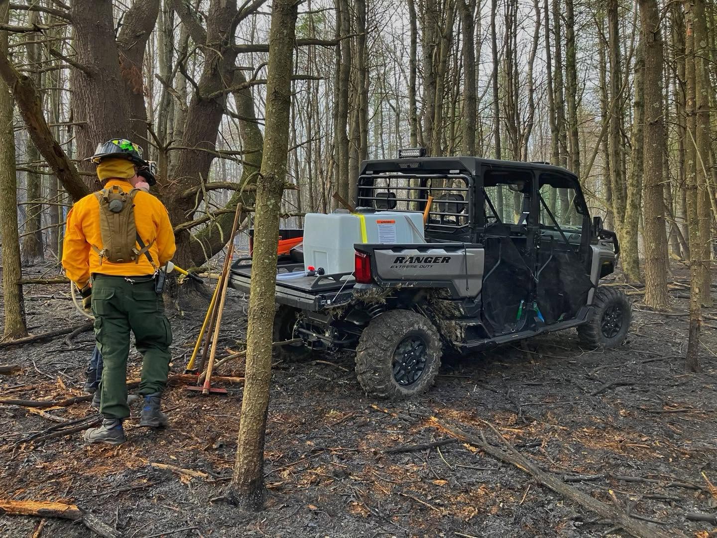 Apalachin wildland response crew and utility vehicle